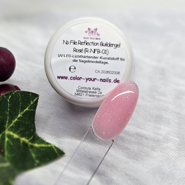No File Reflection Buildergel – Rosé (R-NFB-01) 5g