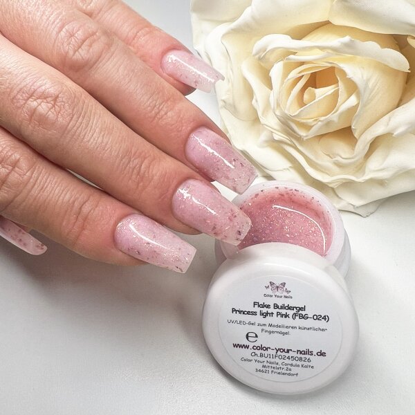 Flake Buildergel Princess light Pink (FBG-024)