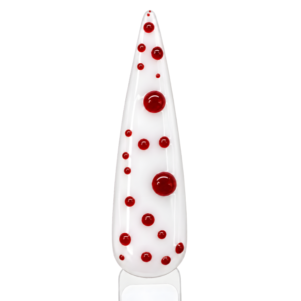 Water Drop COLOR GEL, 15ml Pinselflasche Rot-Transparent
