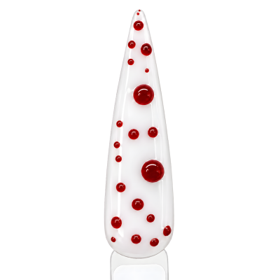 Water Drop COLOR GEL, 15ml Pinselflasche Rot-Transparent