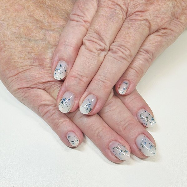 Flower Buildergel.  Blue Blossom (MFB-21)
