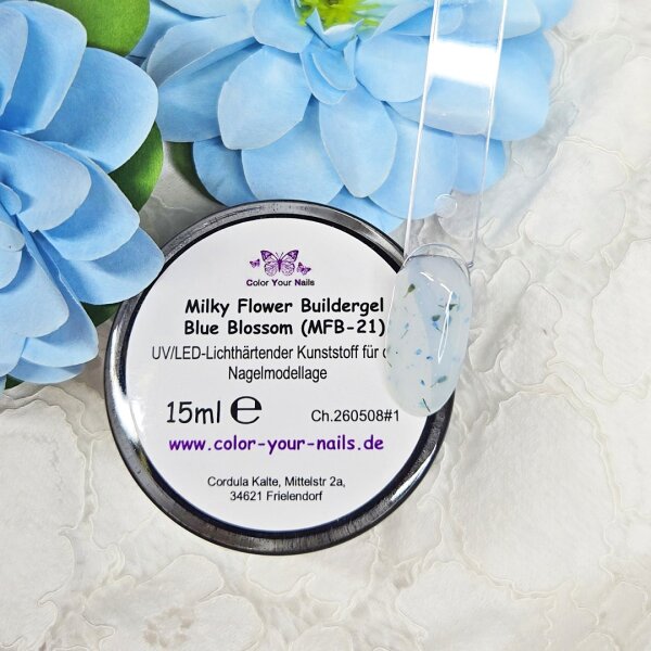 Flower Buildergel.  Blue Blossom (MFB-21)