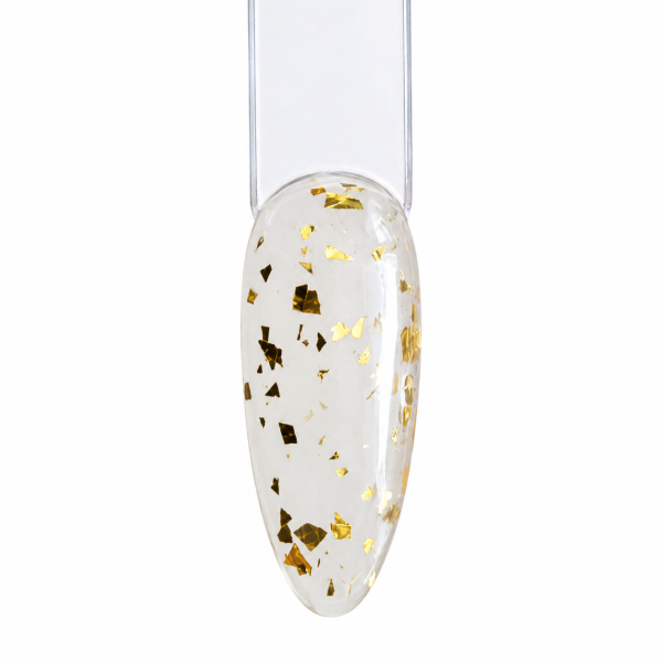 Flake Gloss Gel Gold, 7ml