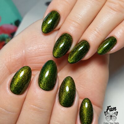Expert Farbgel Dark Green-Gold Metallic (FGMS-901)