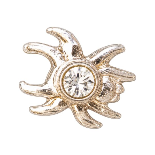 3D Nailart Metall Charm Spinne mit Strassstein,...