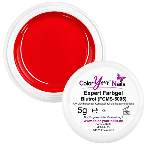 Expert Farbgel Blutrot (FGMS-5005 V4)