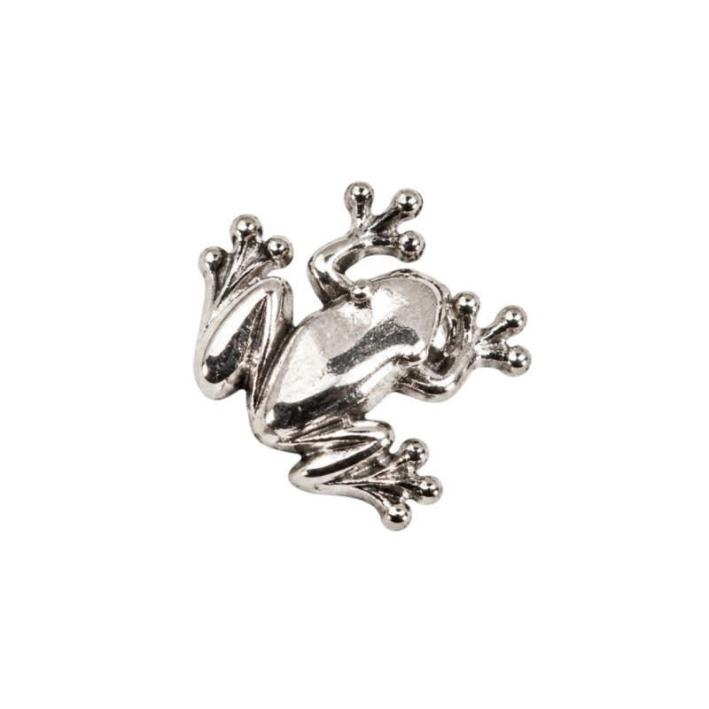 3D Nailart Charm Frosch 925 Sterlingsilber