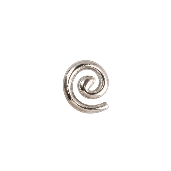 Nailart Metall Einleger Spirale Silberfarben. 925er...