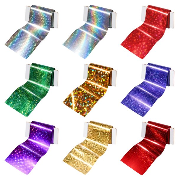100cm Nailart Transferfolie – Hologramm,...