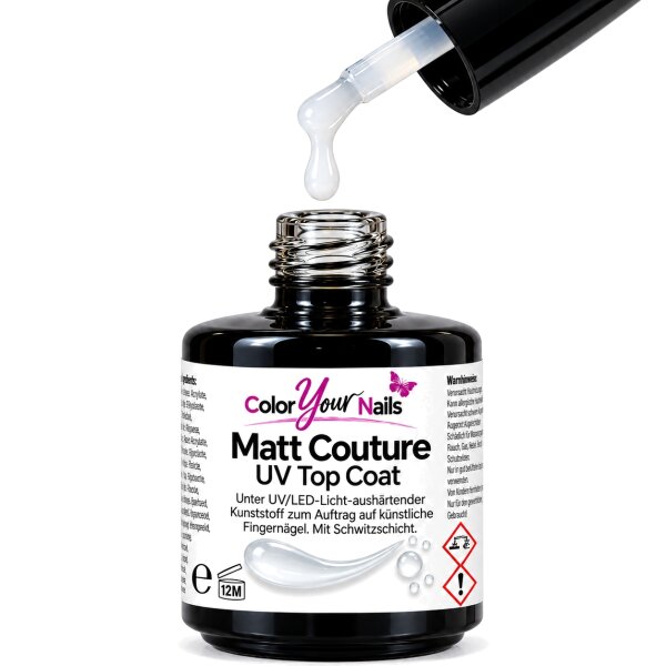 Matt Couture UV Top Coat mit Schwitzschicht