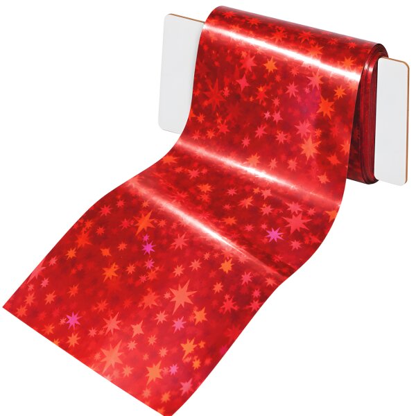 100cm Nailart Transferfolie. Red Stars (#71)