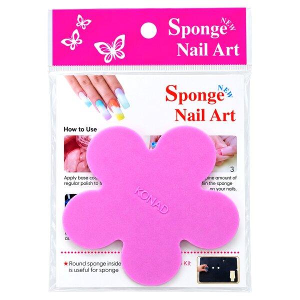 KONAD Sponge Nail Art Platte für Farbverläufe...