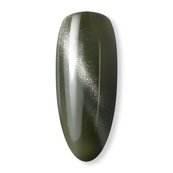 7ml Cat Eye Farbgel Military in Pinselflasche