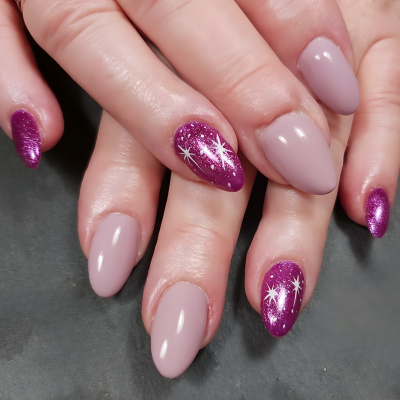 5g Premium Fairy Glamgel. Farbe: Lila (SF-06)