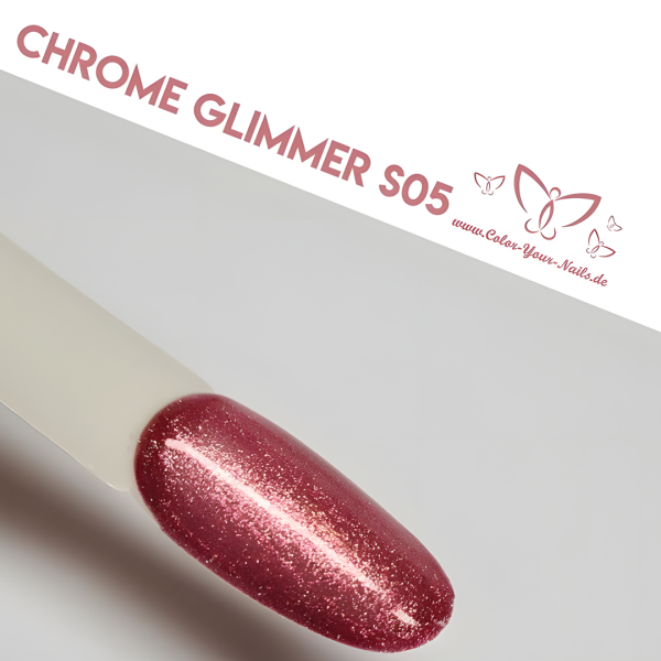 5g Premium Sparkling- Gel. Roses (S05)