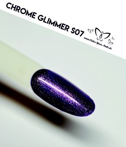 5g Premium Sparkling Chromegel (S-Serie). Wahl: Violet Velvet (S07)