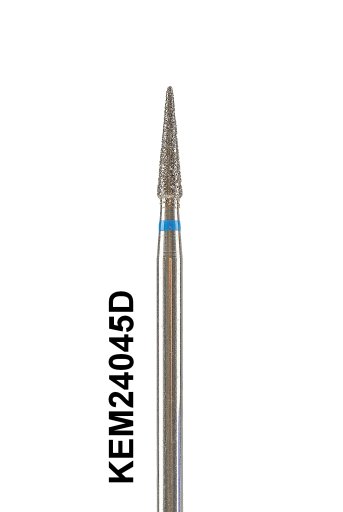 Kemmer Nagelhautbit mittel, Diamantenschleifer Hartmetall, Durchmesser: 2,45 mm (KEM24045D) Bits