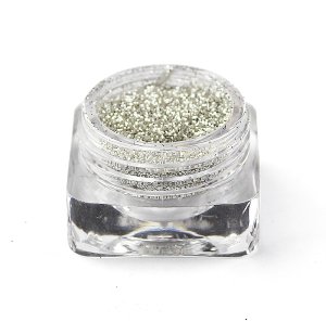 2,5g Silber Dust Glitter,0,4mm, Glitterpuder Silber (GH4900)