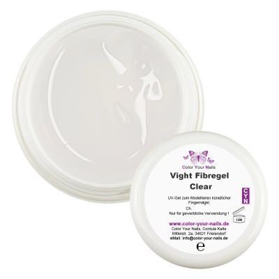 Vight Fibregel Clear. Fiberglasgel transparent
