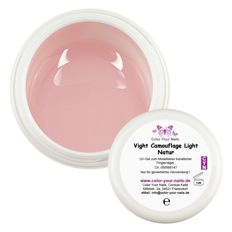 Vight Buildergel Camouflage Light Natur. 15ml