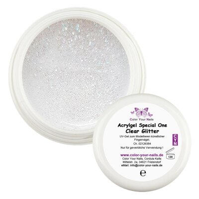 Special One Acrylgel Clear Glitter 15g