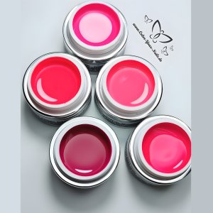 5g Premium Neon Farbgel, Pink-Töne zur Auswahl.