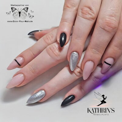 5g Premium Glittergel Royal Silber (GG-01)