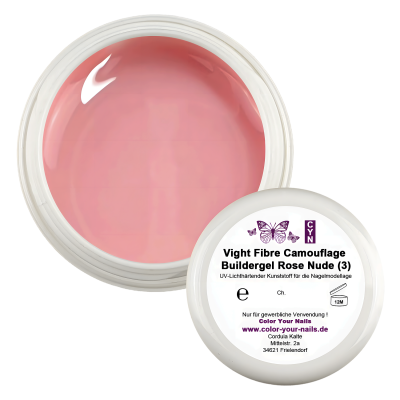 Vight Fibre Camouflage Buildergel Rose´ Nude (3) 15ml
