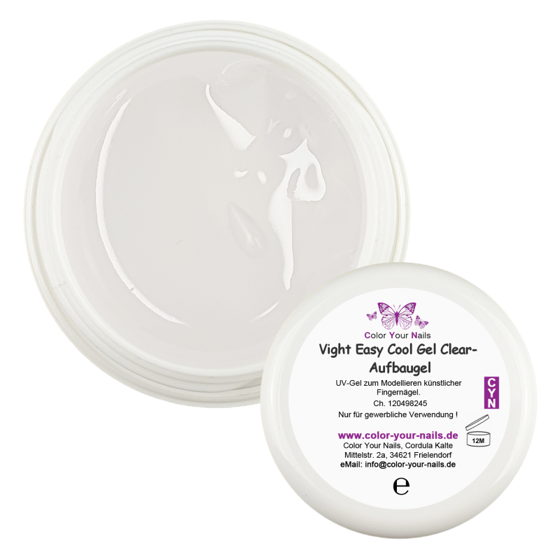 Vight Easy Cool Gel Clear- Aufbaugel 15g
