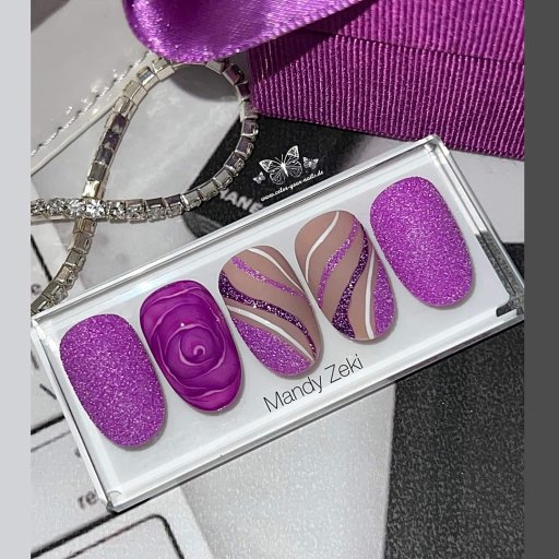5g Trendfarben LILA. Farbe: Juicy Purple 2 (FGMS-143)